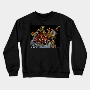 Harpers Awesome big Band Crewneck Sweatshirt